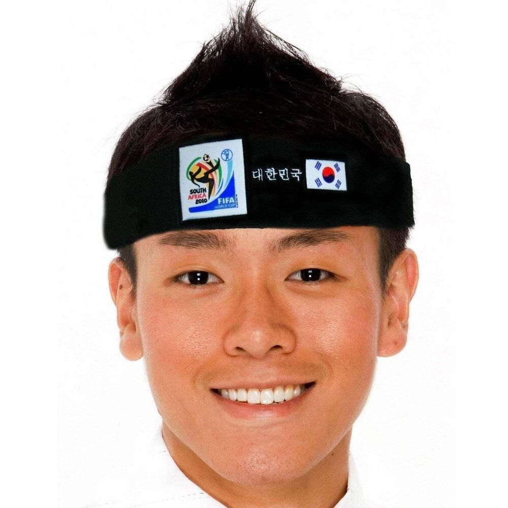 South Korea World Cup Soccer Headband 50-Count Case Pack – Official FIFA License